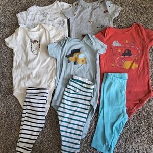 3M boys 8 pcs essential bundle 100%cotton